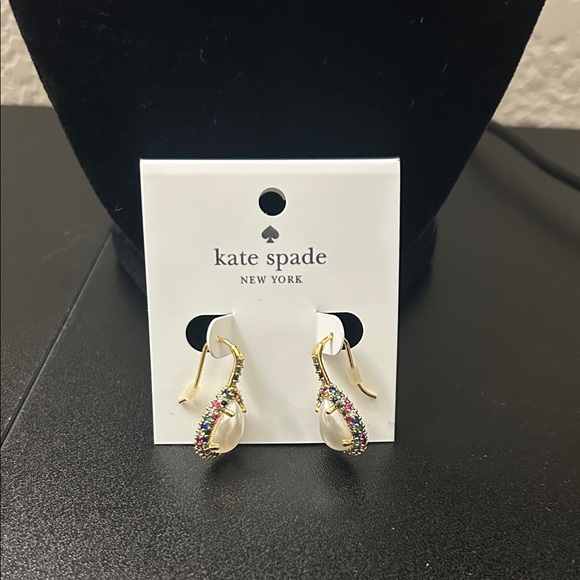 Kate Spade Gold Necklace with Pearl Pendant - Picture 4 of 5